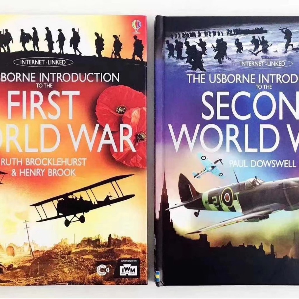 The First Baking World War World War II Introduction 2 เล่มเด็กหนังสือภาพวิทยาศาสตร์ยอดนิยมภาษาอังกฤ