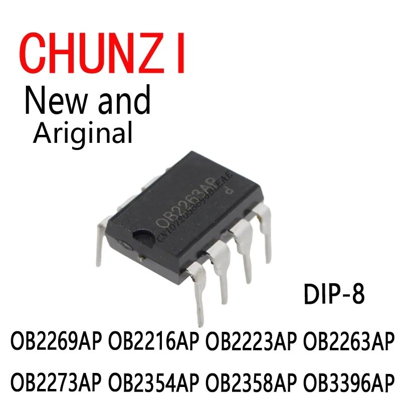5PCS ใหม่และต้นฉบับ DIP-8 OB2269AP OB2216AP OB2223AP OB2263AP OB2273AP OB2354AP OB2358AP OB3396AP