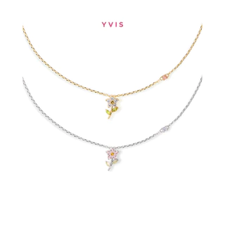 YVIS Floret Brass Necklace - Posy Collection