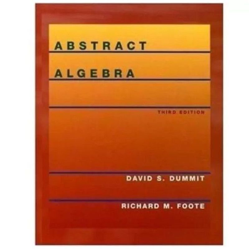 精944 Paper หนังสือภาษาอังกฤษ Abstract Algebra, 3rd Edition