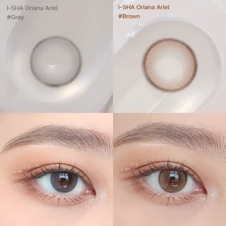 (ตะกร้าใหม่) I-SHA Oriana Ariel คอนแทคเลนส์รายปี คอนแทคเลนส์เกาหลี วัสดุ MPC