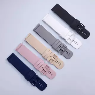 สายซิลิโคน for Redmi Watch 5 Active / 5 Lite สายยาง 20 มม. 22 มม.Samsung Galaxy Watch FE 7 6 5 4/Garmin Watch/Huawei