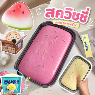 สกุชชี่ จุ่มคุ้กกี้ Chamelon กล่องสุ่ม 1 ชิ้น สุ่มบีบได้ ช่วยคลายเครียด ของเล่นบีบอัด