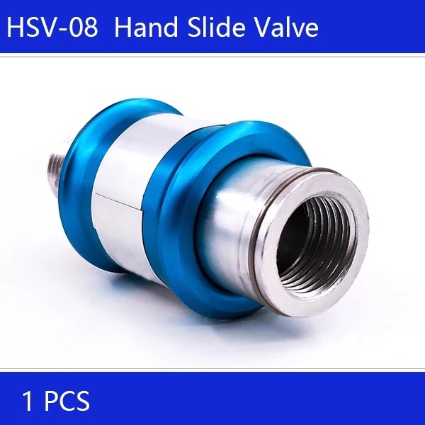 HSV-06 HSV-08 HSV-10/15 1/8" 1/4 "3/8" 1/2 "PT ด้าย 12 มม.Neumatic Flow Control คู่มือสไลด์วาล์ว Y