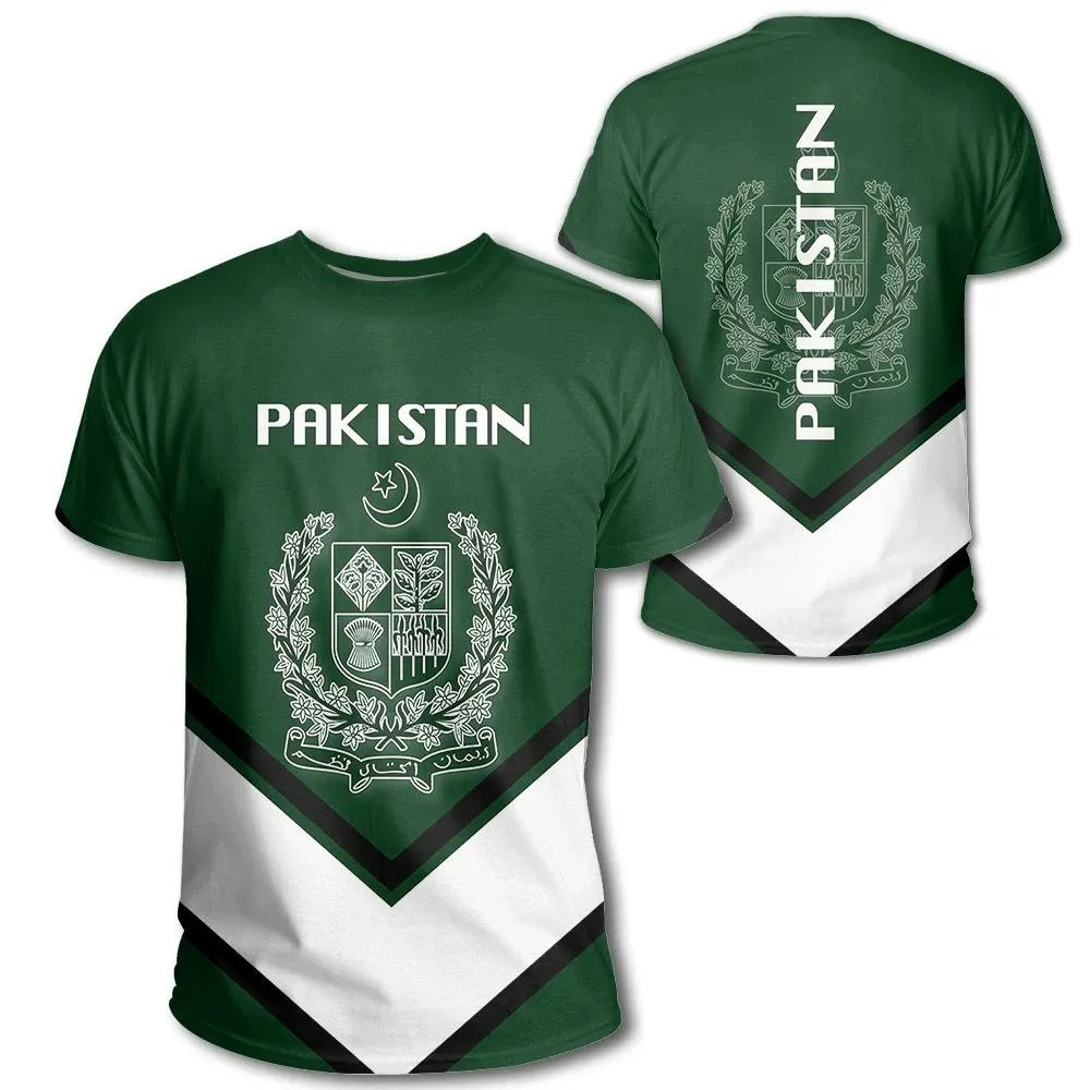 Proud of Pakistan Flag T เสื้อสําหรับชายรักชาติปากีสถานสัญลักษณ์ T-shrit Unisex ผู้หญิง Tops Tee แฟช
