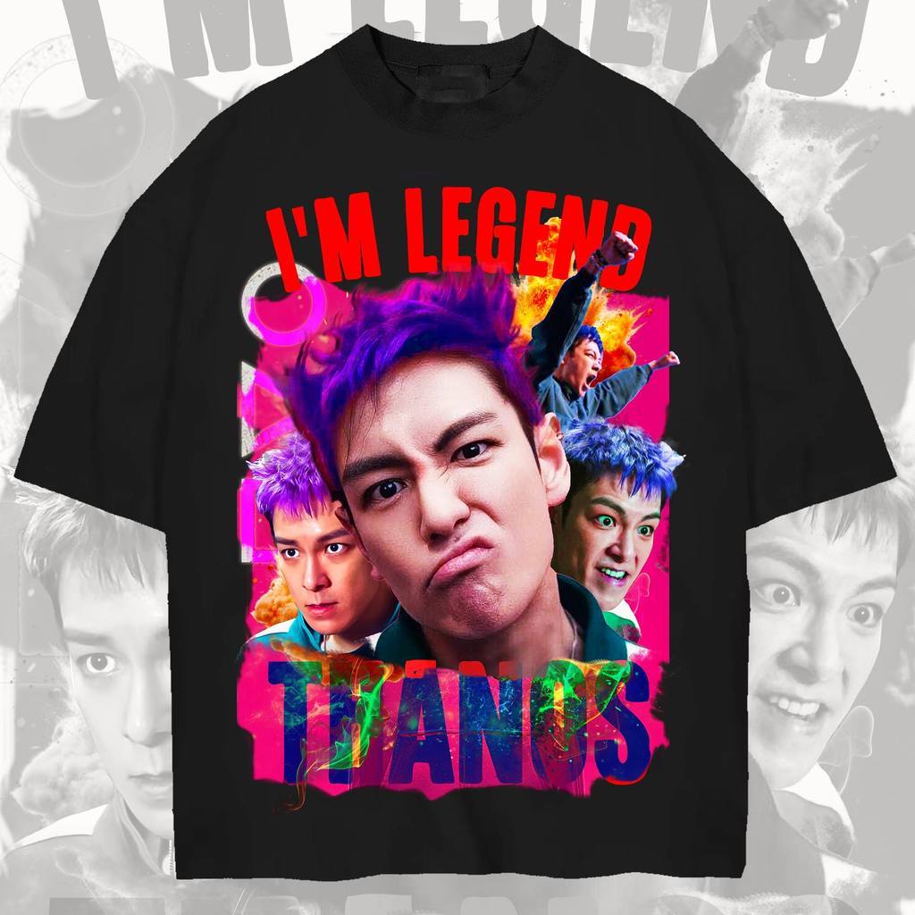 Squid Game 2 I'M LEGEND THANOS, Choi Seung-hyun (T.O.P), Squid Game Player 230, เสื้อยืด T.O.P สไตล์