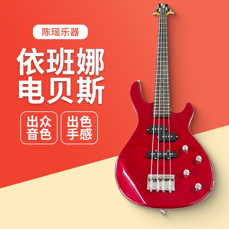 Four-String PJ Electric Bass Four-String Bass Entry ผู้ชายผู้หญิงสี่สายเบส