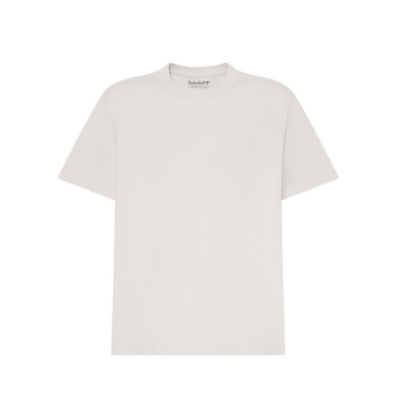 Timberland รุ่น Oyster River Regular เสื้อยืดแขนสั้น ผู้ชาย สีขาว