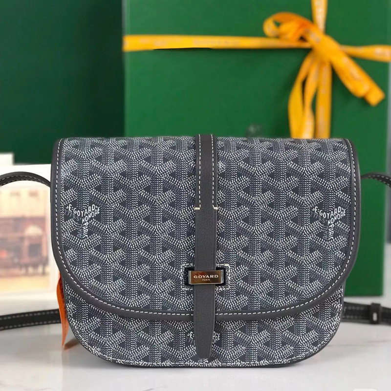กระเป๋าสะพายข้างลายโมโนแกรมวินเทจของ Goyard, กระเป๋าสะพายขนาดเล็กแบบมีฝาปิด, กระเป๋าสะพายไหล่และข้าง