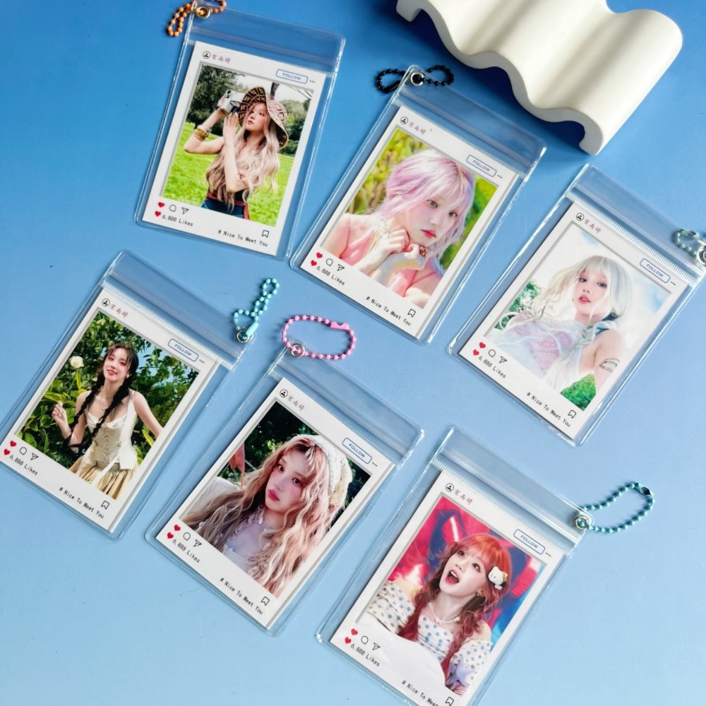 Song Yuqi Bai Lu Cheng Yi Liu Yuning Ju Jingyi จี้กระเป๋าพวงกุญแจของขวัญ