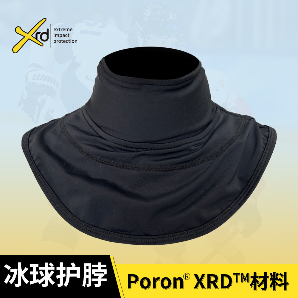 Xrd น้ําแข็งฮอกกี้คอยามป้องกันการตัดคอป้องกันฮอกกี้สเก็ตคอยามกีฬาอุปกรณ์ป้องกันอุปกรณ์