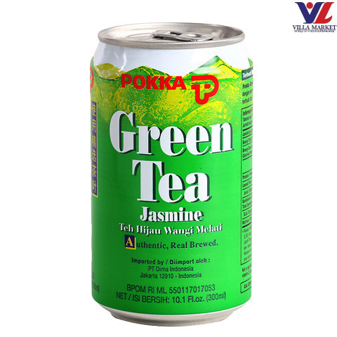 Pokka Green Tea Jasmine 300 Ml. ป๊อกก้า ชาเขียวมะลิ 300 มล.