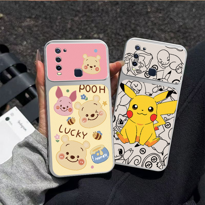 Vivo y50 case vivo y30 y30i case ฝาครอบป้องกันหนังสําหรับอุปกรณ์มือถือพร้อมคุณภาพที่เกี่ยวข้องน่ารัก