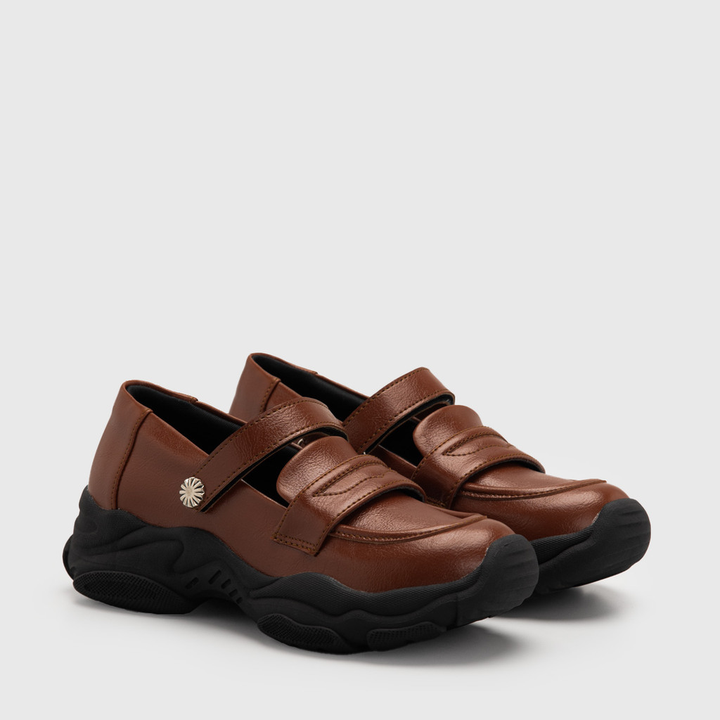 โครงการที่น่ารัก - Tysana Loafer Brown - รองเท้าผู้หญิง