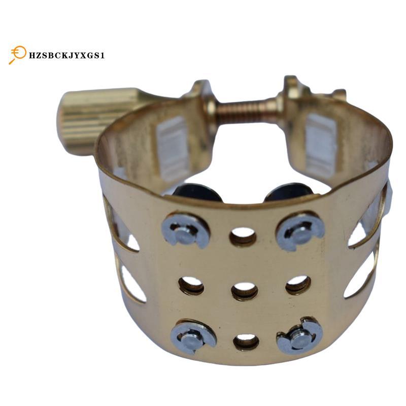 [hzsbckjyxgs1]Saxophone Mouthpiece Clip for Alto Sax Hard Rubber Mouthpiece อุปกรณ์เครื่องดนตรี