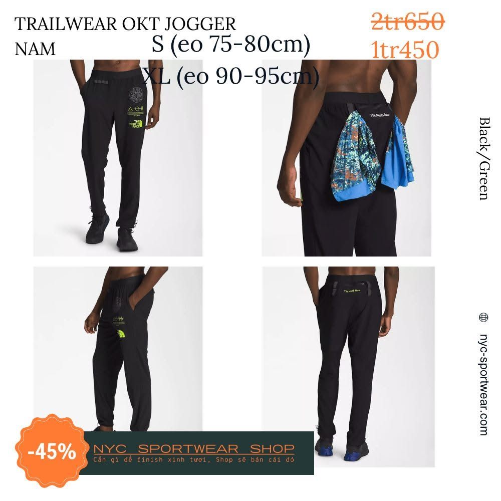 กางเกงจ็อกเกอร์ The North Face Trailwear OKT (ผู้ชาย)