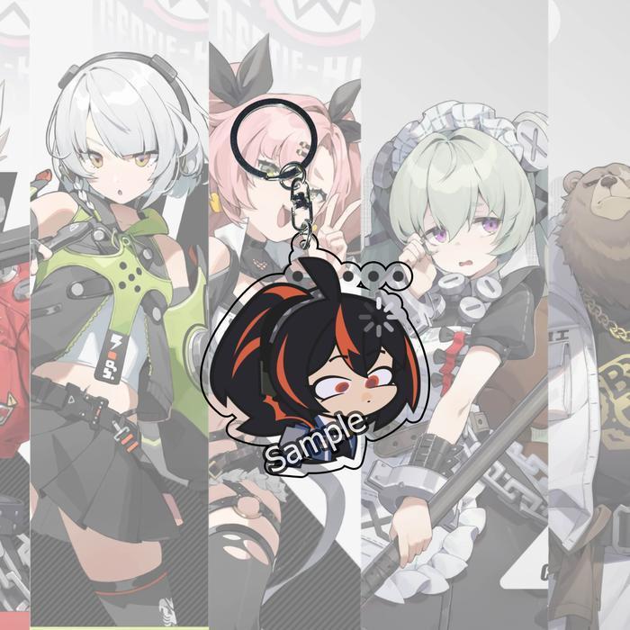 Gantungan Kunci Zenless Zone Zero Zhu Yuan ทั้งหมด - พวงกุญแจ - Zhu Yuan01, ganungan kunci Mary Shop