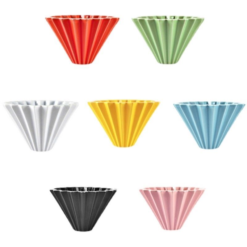 [ประหยัดสุดๆ] Coffee Origami Filter Cup V60 Conical Filter Cup Hand-Punched Single Product Drip Filt