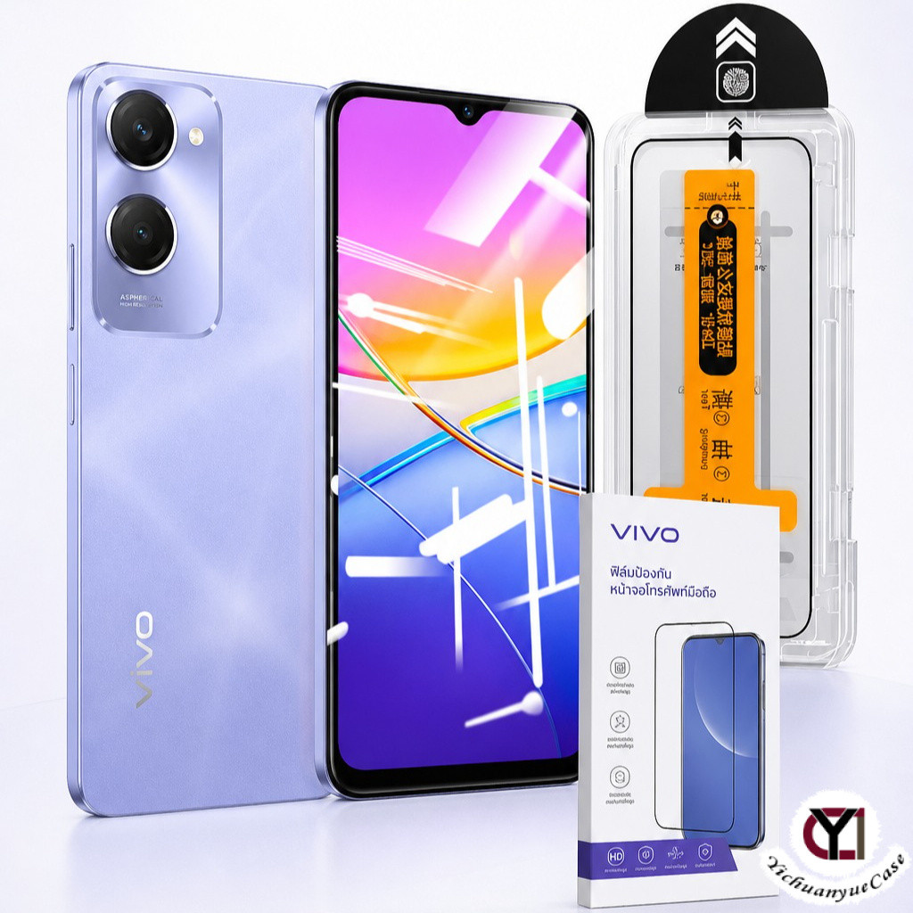 ✨ฟิล์มกระจก สำหรับ VIVO V11PRO X21S X23 IQOO8 9 X70 X60 Y78 V27E V30 T2 T3 S16E S18e Y36 ฟิล์มนิรภัย