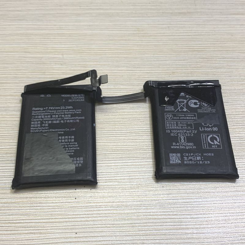 เหมาะสําหรับ Asus ROG5s pro เกมโทรศัพท์แบตเตอรี่ Phone5s I005DA กระดานไฟฟ้า C21P2001/2002