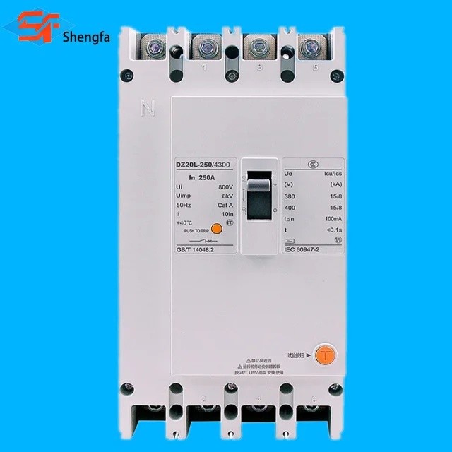 S8QR DZ20L-160/4 300 250 S80 A3N สวิตช์สามสายเคสแม่พิมพ์พลาสติกพร้อมระบบป้องกันการรั่วไหลและเบรกเกอร