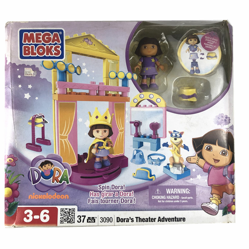 MEGA MEGA Dora Dora Theater Adventure Building Block Box