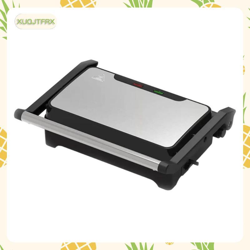 [xujtfrx] Panini Press Grill เครื่องทําแซนวิชทําความสะอาดง่ายสําหรับสเต็กชีสอาหารเช้า