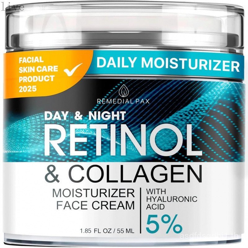 Retinol Moisturizing Cream Anti-Aging Firming Neck Cream Day Night Cream with Co GS8L