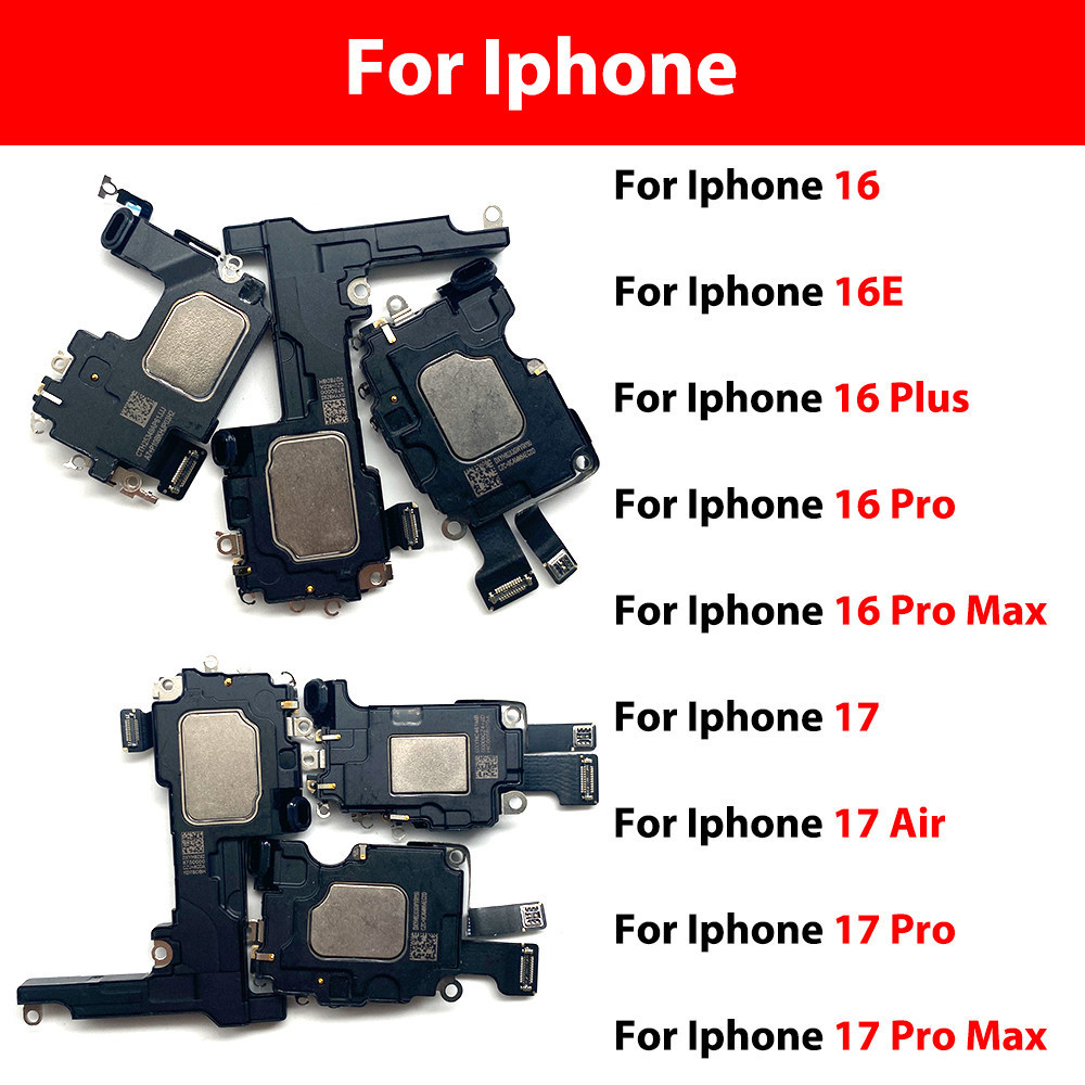 สําหรับ 16 16E 17 Air Pro Max Plus หูฟังหูฟังหูฟังลําโพงเสียง Flex Ribbon Cable