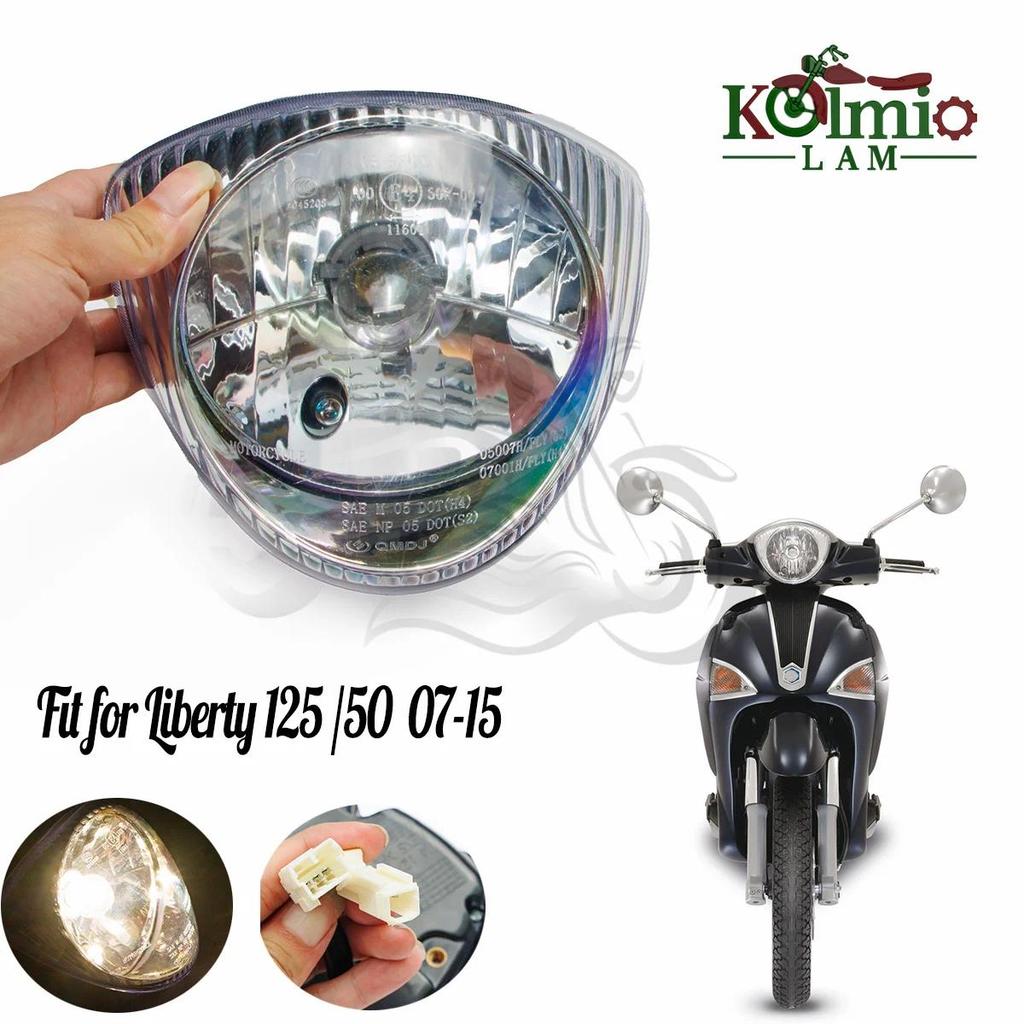 BFit สําหรับ 2007 - 2015 PIAGGIO Liberty 125 50 200 ไฟหน้ารถจักรยานยนต์ไฟหน้า 125cc 50cc 2T 3V 4T ด้