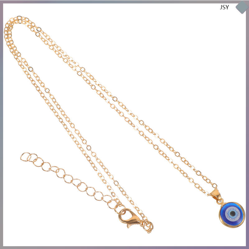 Style Evil Eye Necklace Eyes Amulet Pendant Evil Choker junshaoyip