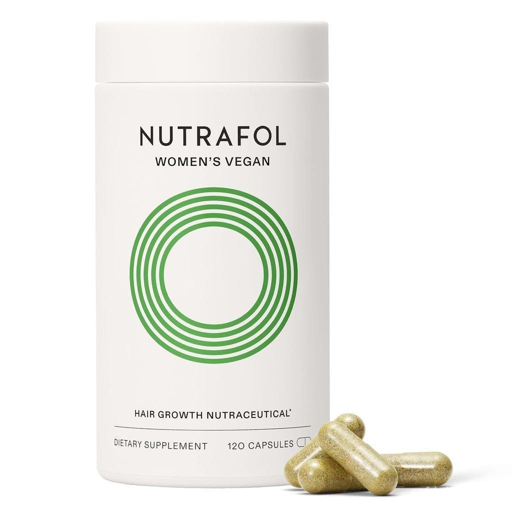 NutrafolWomensHairGrowths,ForWomen18-44YearsOld,ClinicallyTestedforVisiblyThicker,StrongerHair,100%V