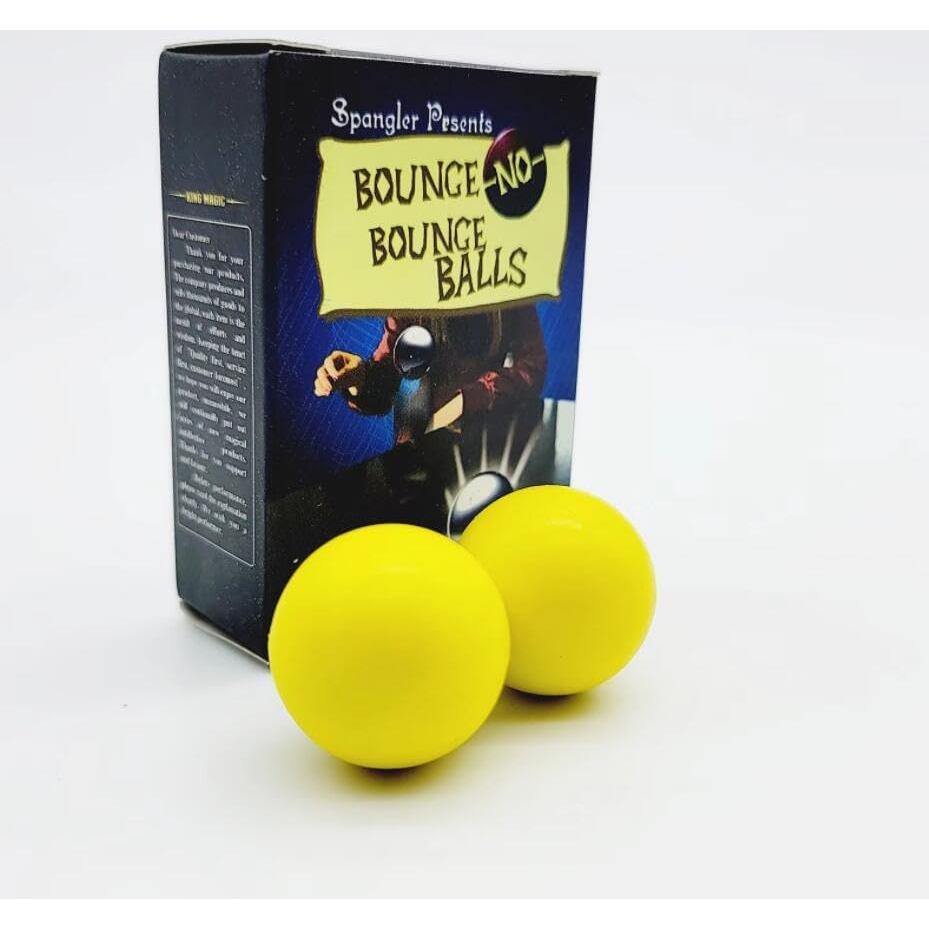 SUMAG Bounce ไม่มี Bounce Ball Magic Tricks Mind Control Test Ball สําหรับนักมายากล Close up Street 
