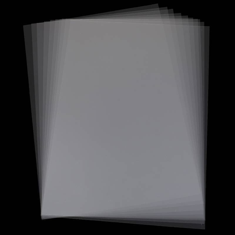 ABPY 10 ชิ้น A4 Inkjet Laser Printing Transparency Film กระดาษถ่ายภาพ PCB Stencils ABPY