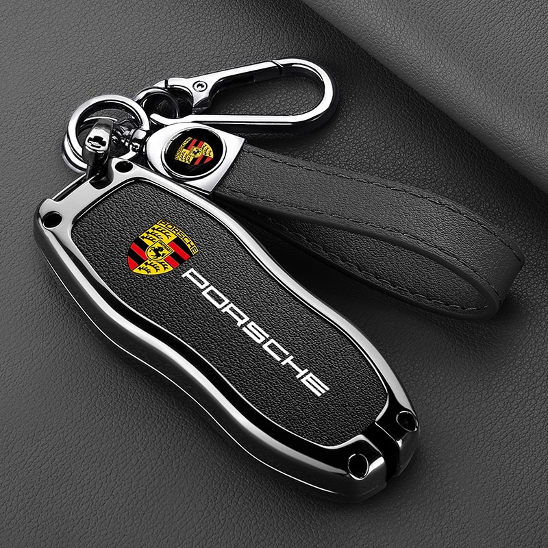 ฝาครอบกุญแจรถสําหรับ Porsche Panamera Spyder Carrera Macan Cayman Cayenne 911 970 981