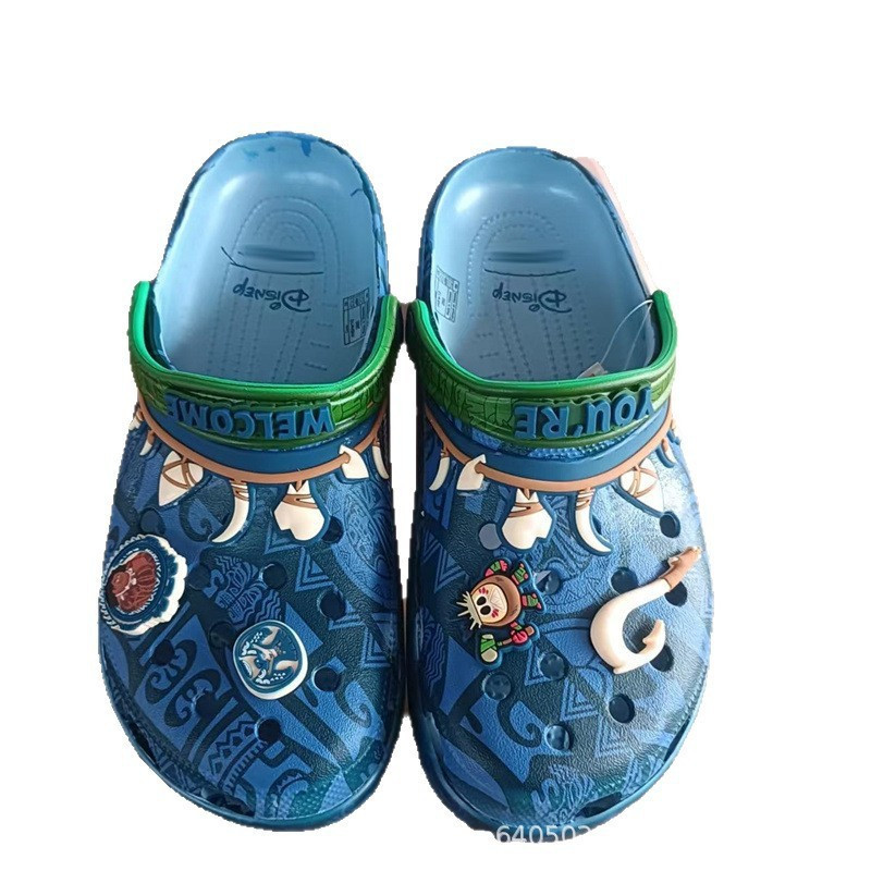 [ราคาต่ําสุดในอินเทอร์เน็ต จัดส่งฟรี]New Wildman Moana รองเท้าแตะลําลองกลางแจ้งอเนกประสงค์สําหรับทั้