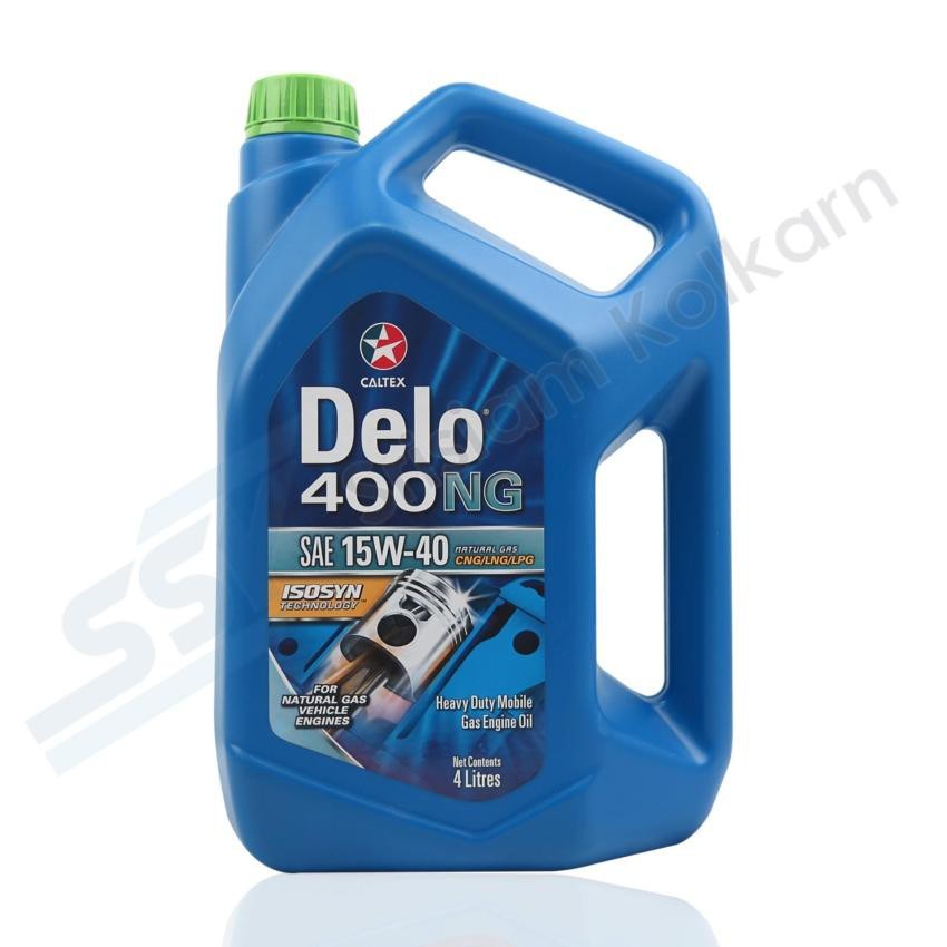 CALTEX น้ำมันเครื่อง Delo 400NG 15W-40 4 ลิตร (ฟรี 1 ลิตร)