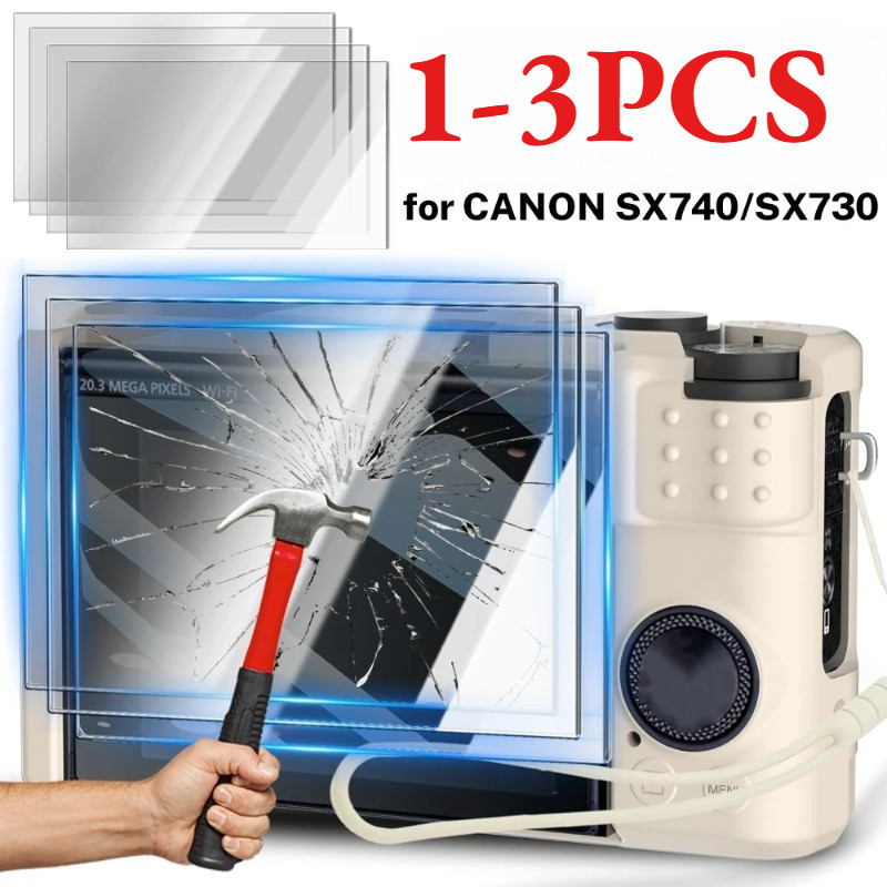 1-3PCS 9H HD กระจกนิรภัยสําหรับ Canon PowerShot A2600 C50 IXUS105 IXUS860 IXY650 N100 N2 V1 PSA2600 