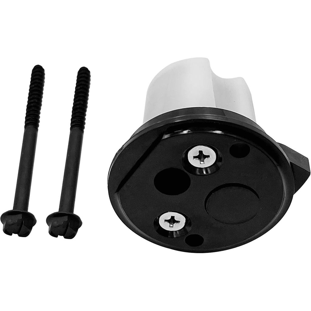 เปลี่ยนสําหรับ Dometic 385310683 ชุดตลับสปริงพร้อมหมวกปลายสีดํา | เข้ากันได้กับโถสุขภัณฑ์ RV Dometic