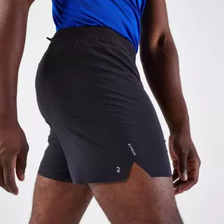 Decathlon Light Men'S Running Shorts กางเกงวิ่งขาสั้นผู้ชาย Kiprun รุ่น Run 500 Comfort - Black