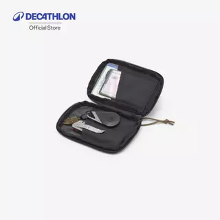 Decathlon Wallet Belt Pouch Edc กระเป๋าติดเข็มขัดที่ใช้ได้ในชีวิตประจำวัน - Black