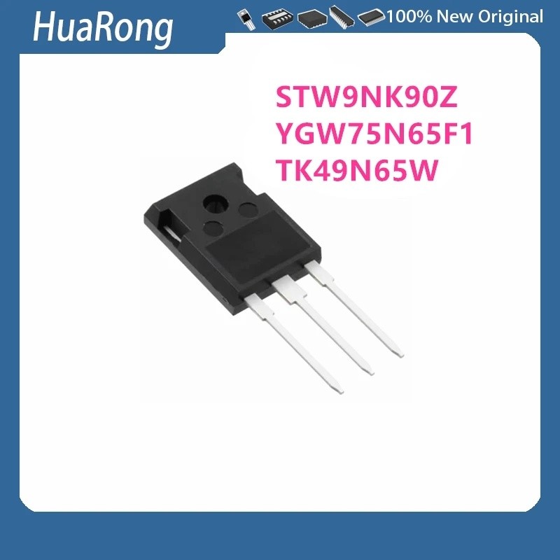 10 ชิ้น/แบทช์ STW9NK90Z W9NK90Z YGW75N65F1 YGW75N65 TK49N65W K49N65W TO-247