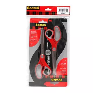 SCOTCH กรรไกร 7 นิ้ว รุ่น 1427 สีแดง (แพ็ค 2 อัน)
