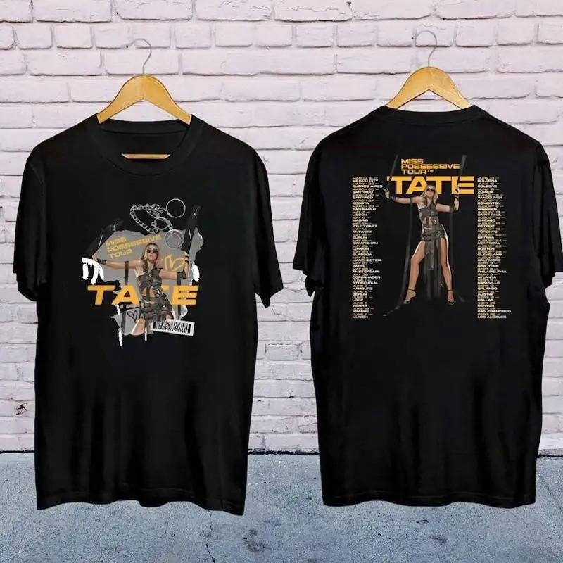 เสื้อยืดแฟนคลับทัวร์ Tate Mcrae สินค้า Miss Possessive World