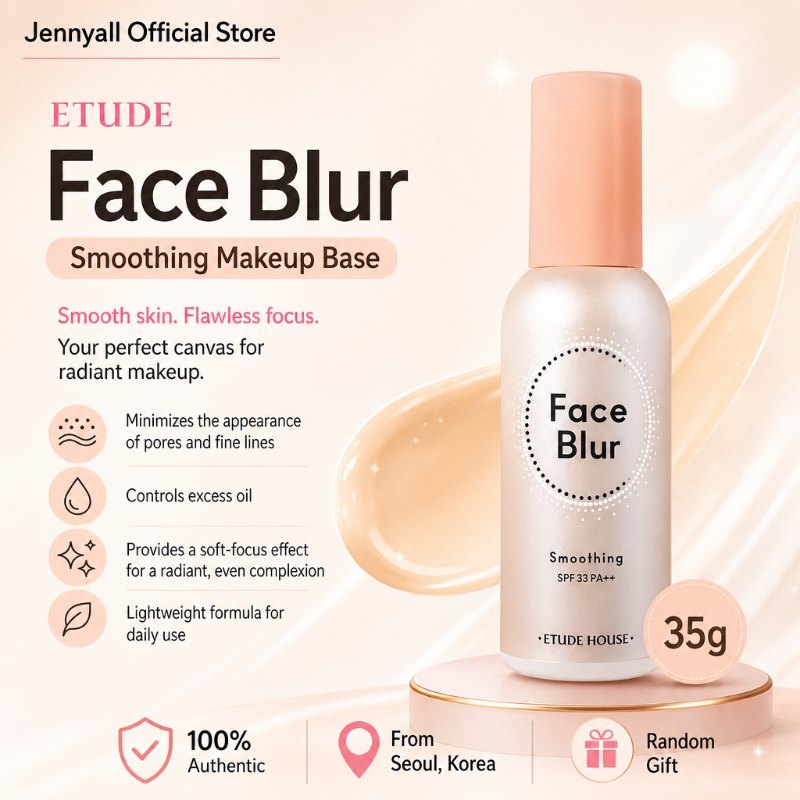 Etude House Face Blur Smoothing Makeup Base 35g สกินแคร์เกาหลี Daily Beauty Care K Beauty ส่งจากโซล 
