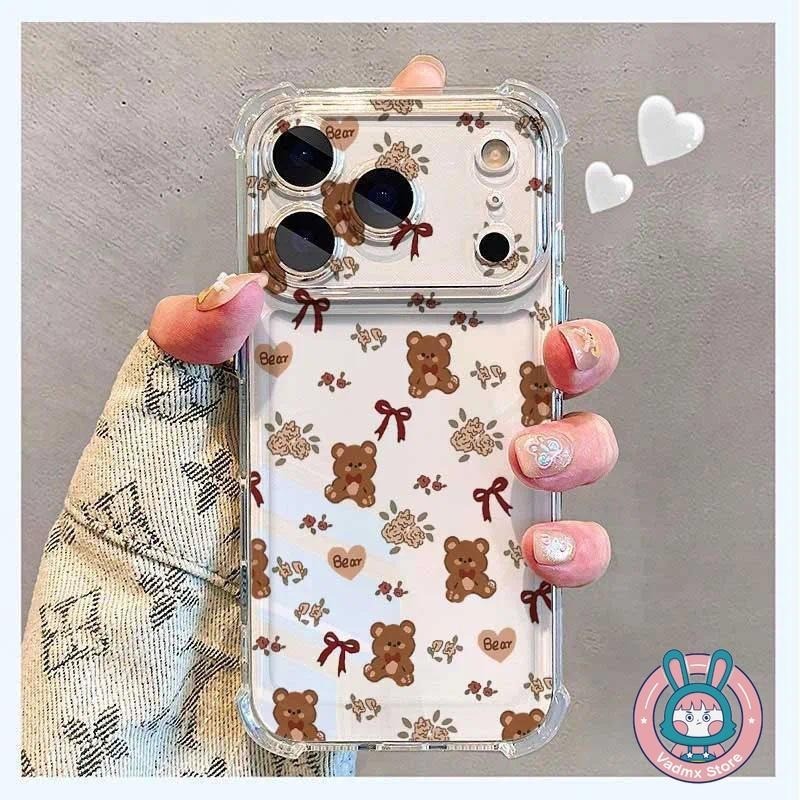 การ์ตูนหมีเคสโทรศัพท์สําหรับ Honor X5C X5D Plus X70i X60 GT X10 Max GT Pro Win Turbo RT Power 10 9 L