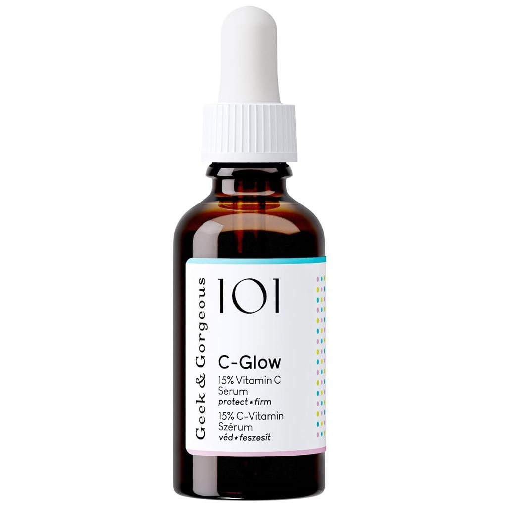 Geek&Gorgeous-C-Glow-weight,likeน้ํา15%VitaminC+Ferulic&VitaminESerum,ป้องกันagainstenvironmentaldam