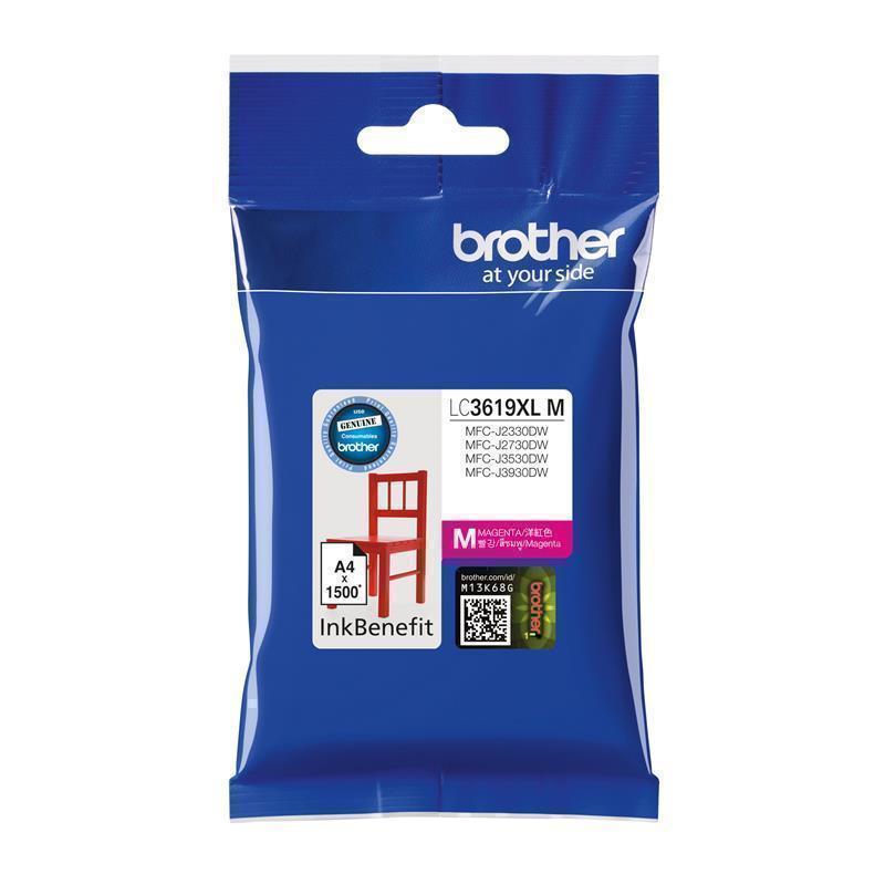 หมึกอิงค์เจ็ท Magenta Brother LC-3619XL