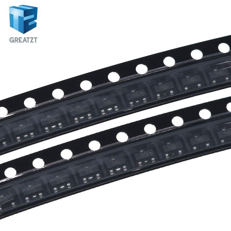 GREATZT BC847C SOT23 BC847C SOT SMD SOT-23 1G ทรานซิสเตอร์ใหม่