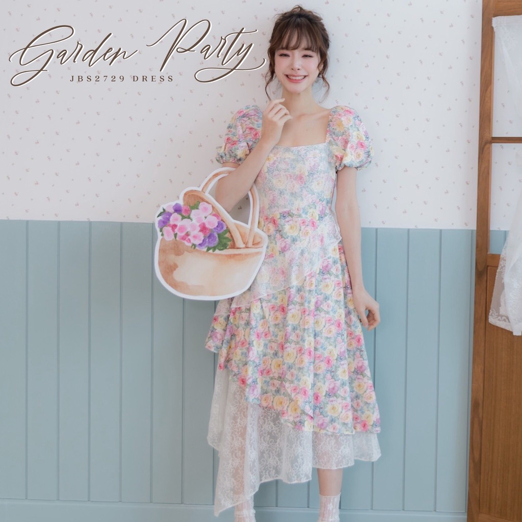 #JBS2729 Garden Party dress Joobs studio